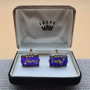 Swank Discus Thrower Cuff Links B789